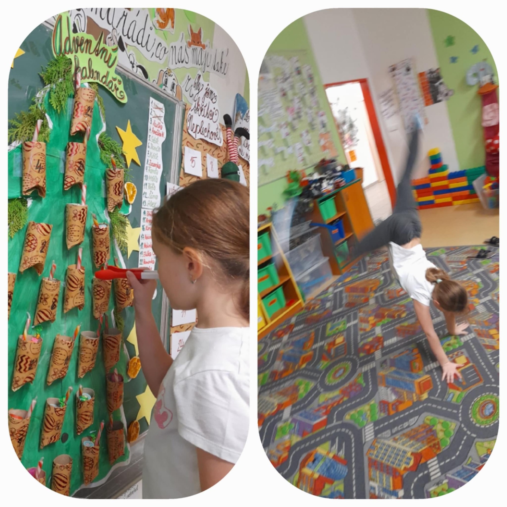 další z adventního kalendáře..dárečky a úkol