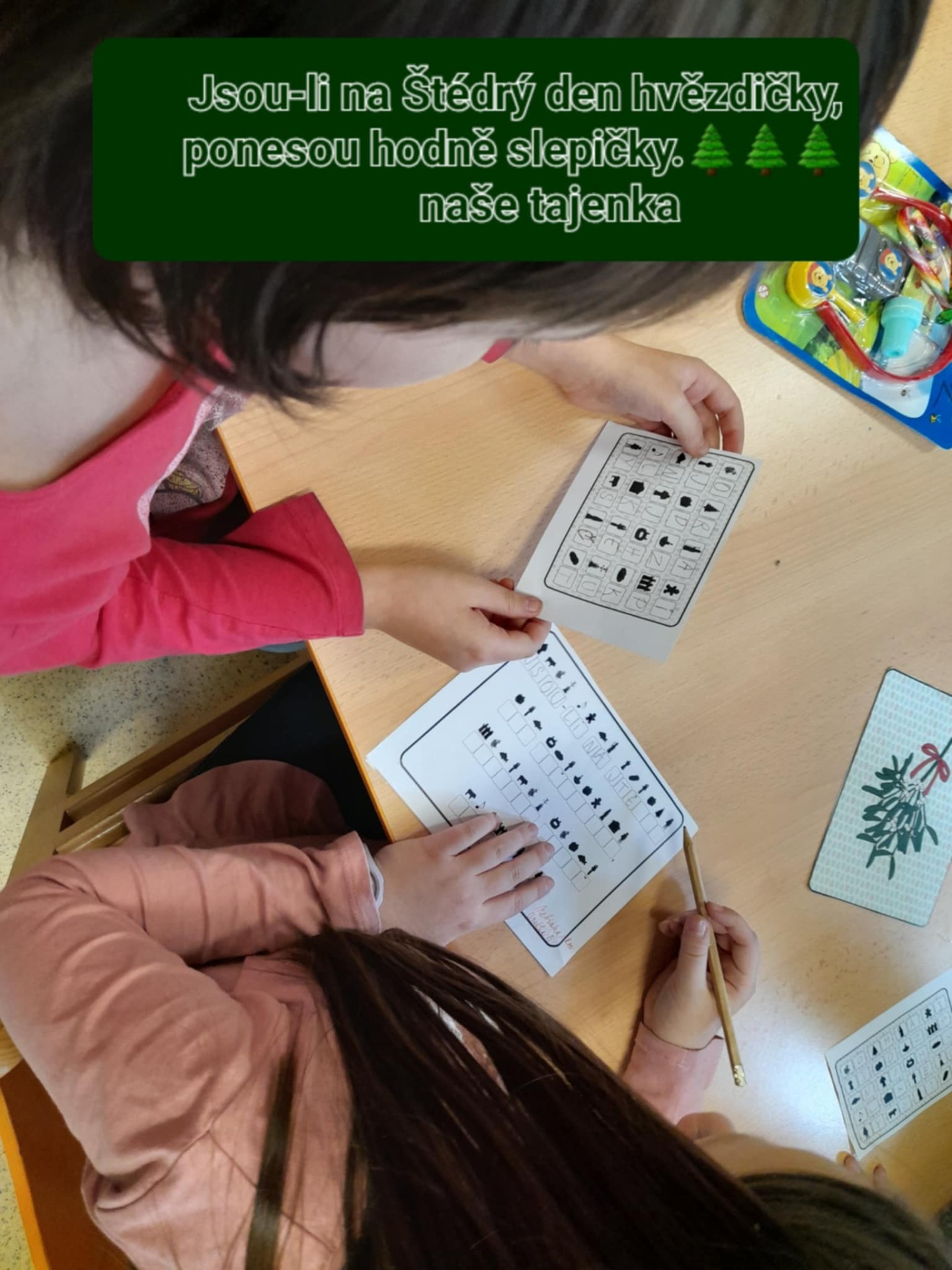 zapsat správně písmena do tajenky a je hotovo