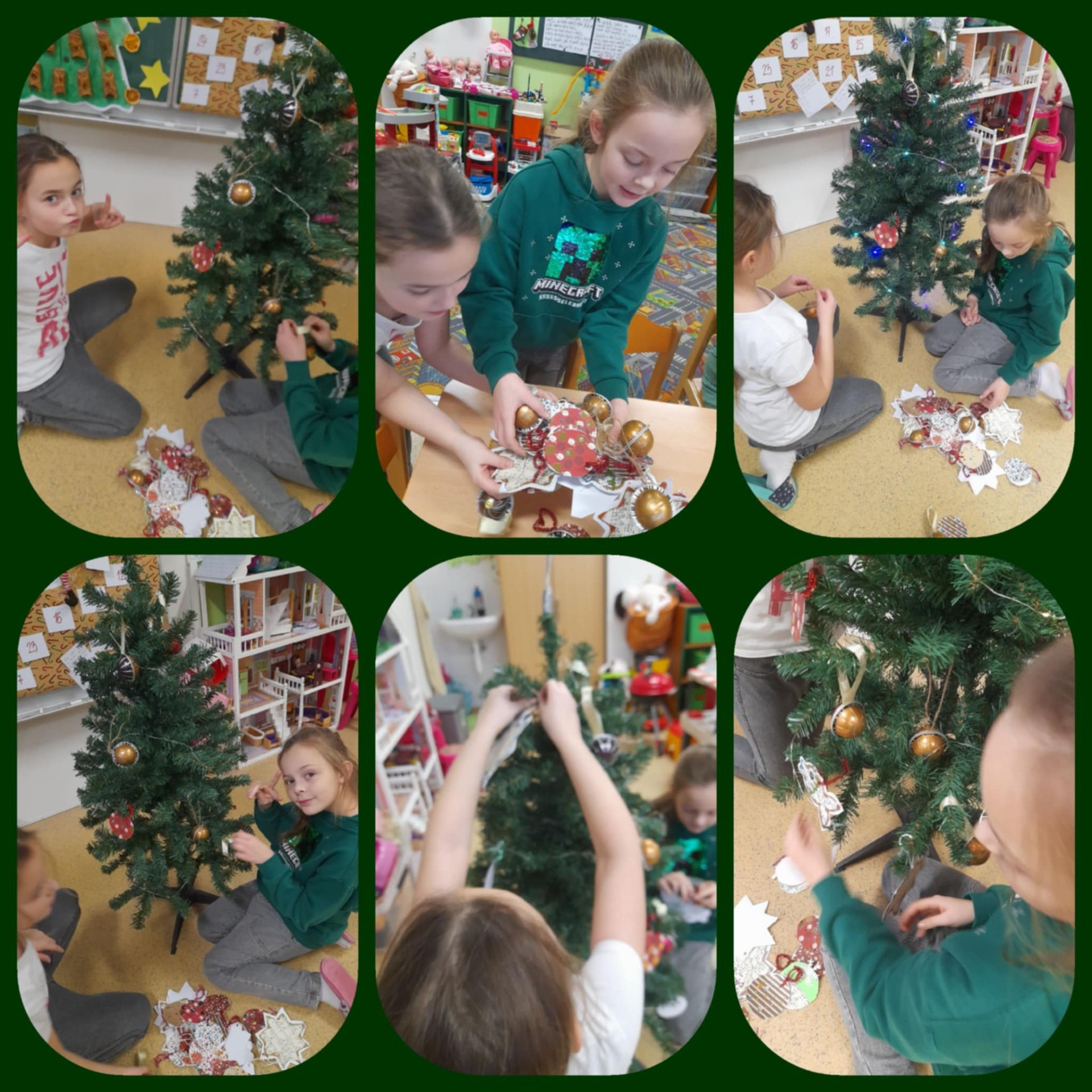 strojení stromečku nás baví