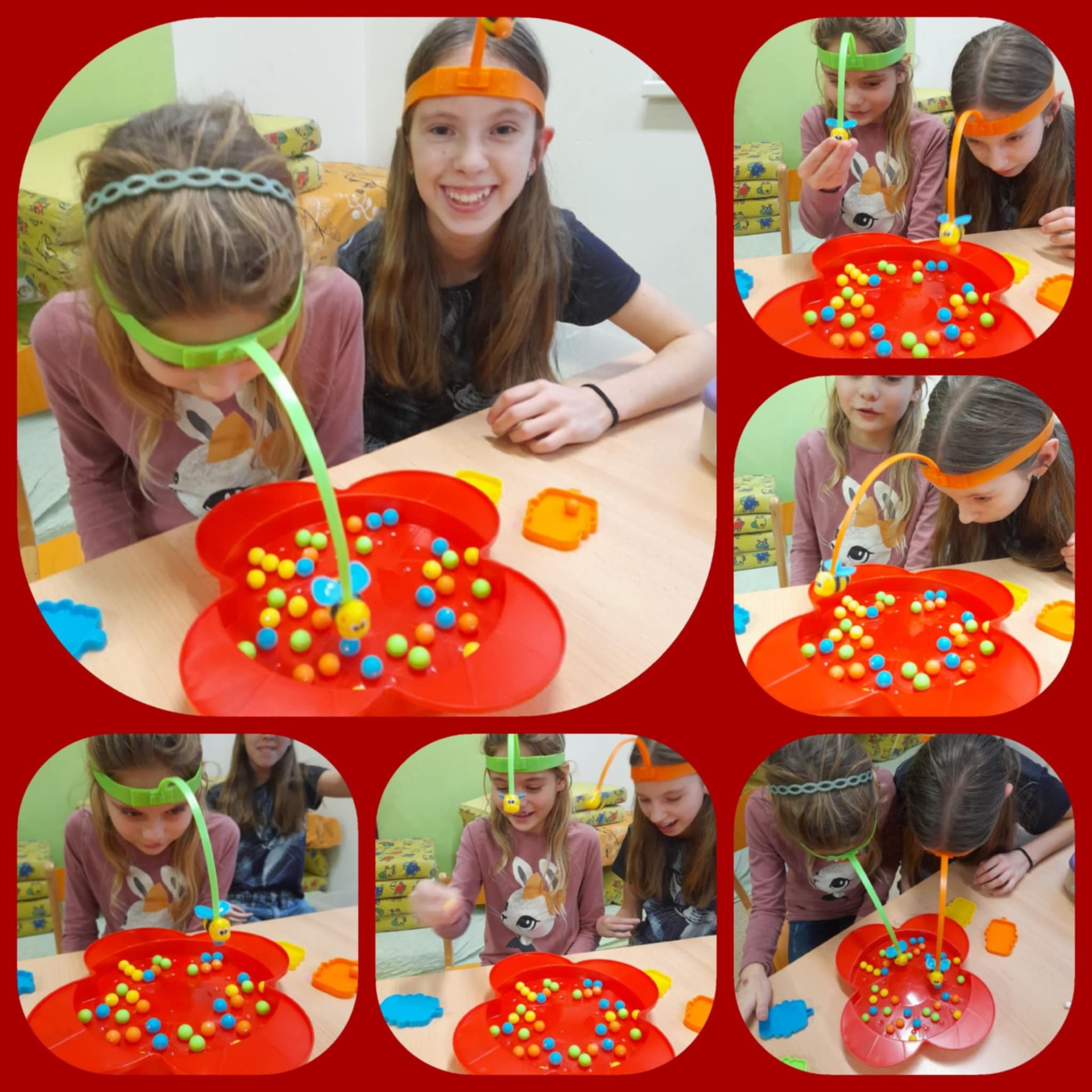 a protože máme basketbalové vosy...nápaditá hra pro ně