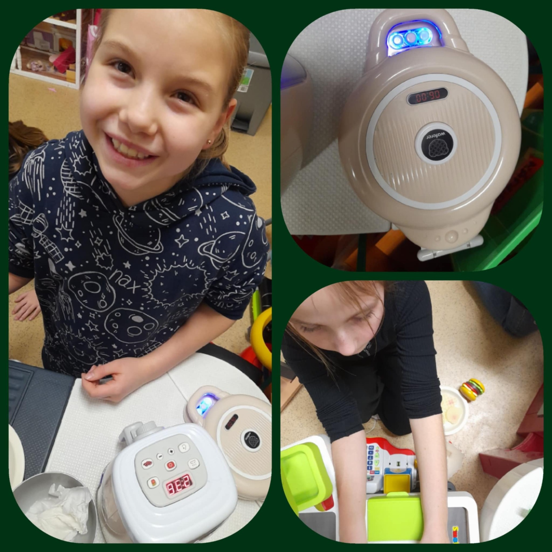 spotřebiče v kuchyňce jedou na plné obrátky baterek :-)